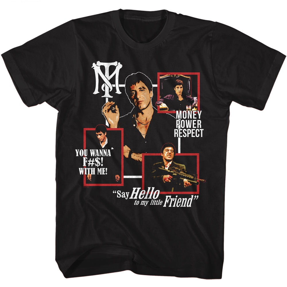 Scarface Box Collage T-Shirt