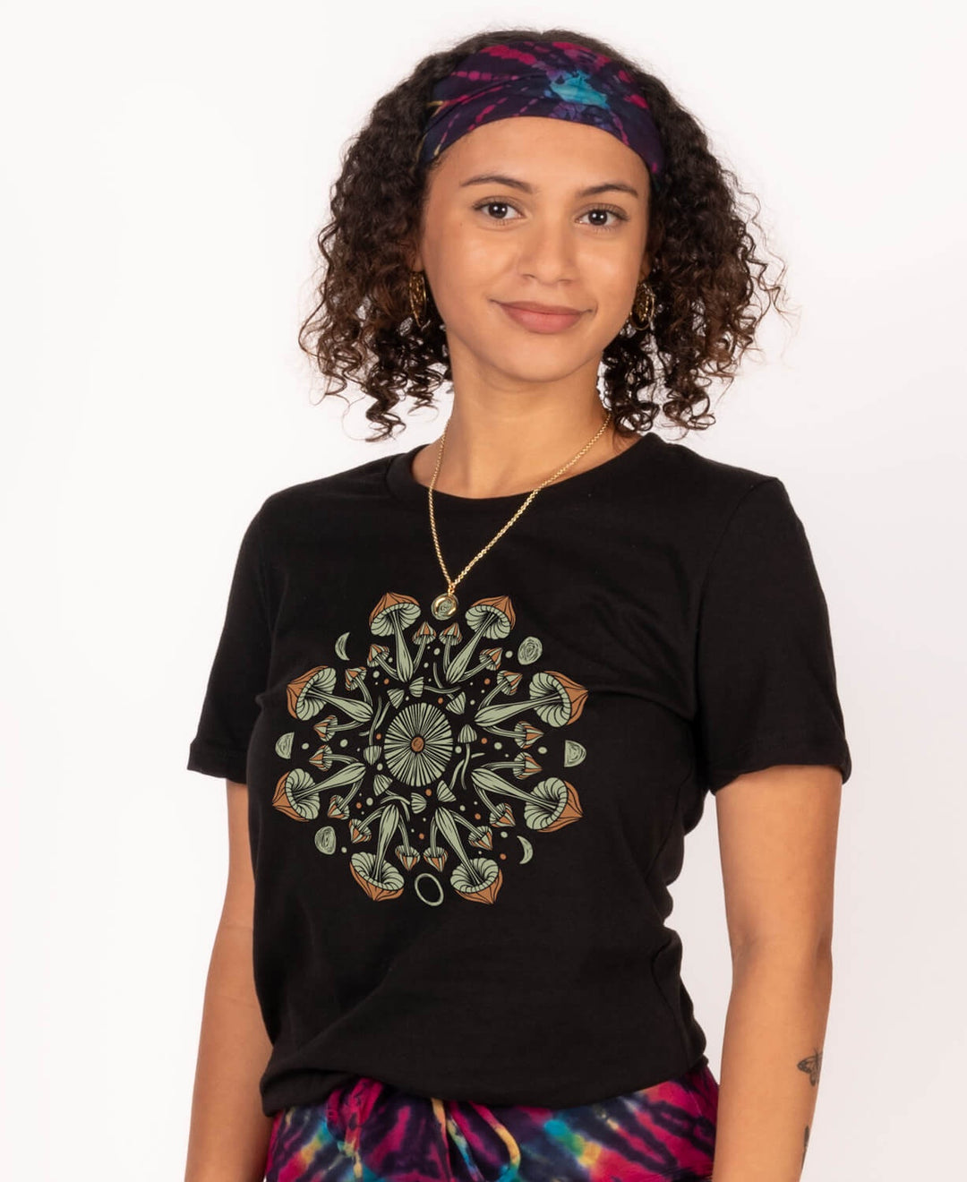 Mushroom Mandala Women's T-Shirt