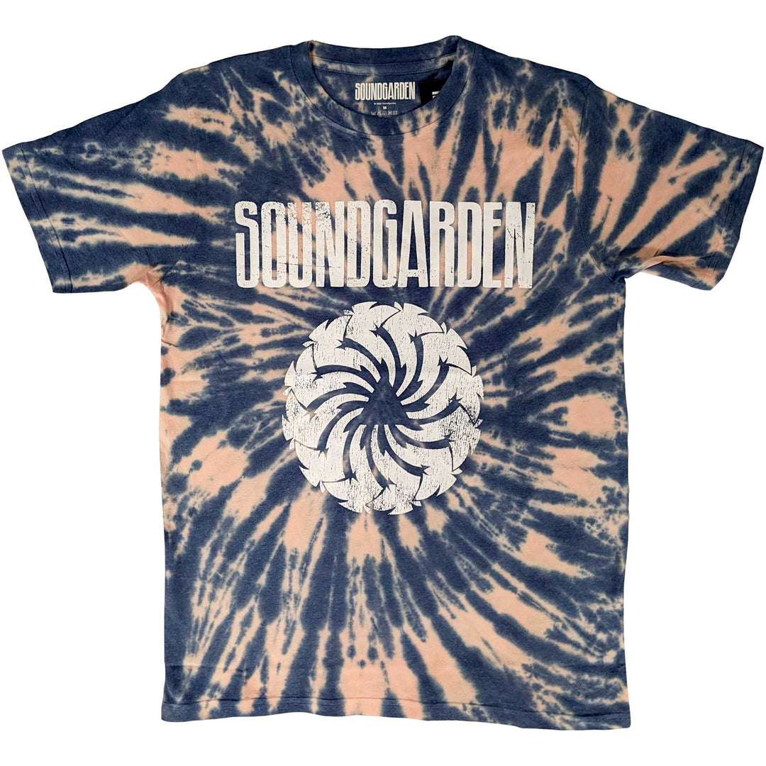 Soundgarden Unisex T-Shirt - Logo Swirl Wash Collection