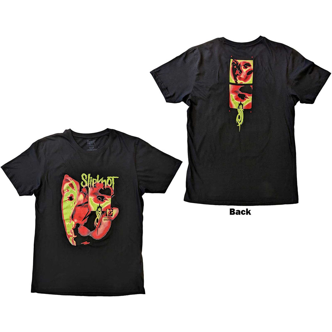 SLIPKNOT UNISEX T-SHIRT: ALIEN (BACK PRINT)