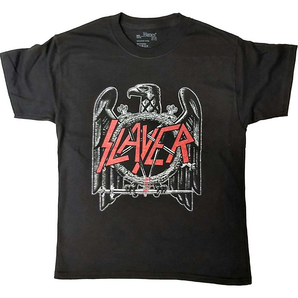 Slayer Black Eagle Boys Black T-Shirt