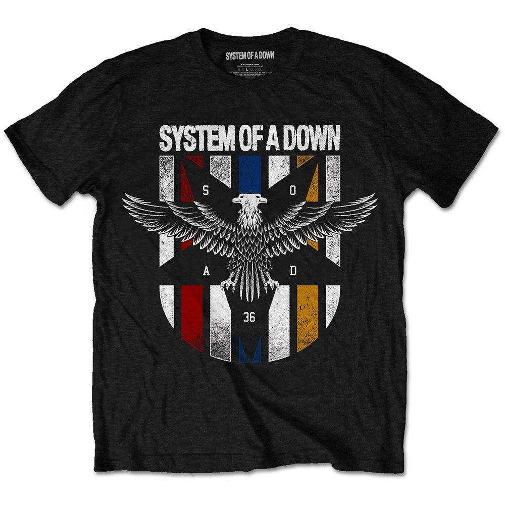 System Of A Down Eagle Colors T-Shirt
