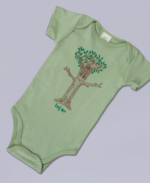 Soul Flower - Hug Me Organic Baby Bodysuit