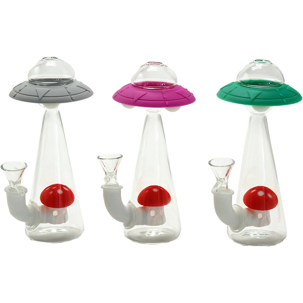 Fujima - UFO Glass & Silicone Water Pipe SSP33