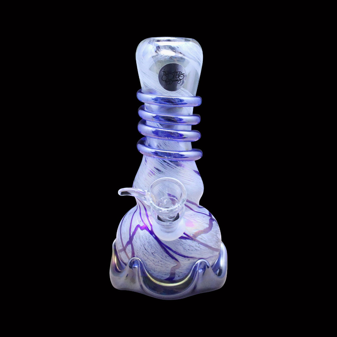Twisted Sisters - 8" Double Bubble Vase w/Wrap ST12