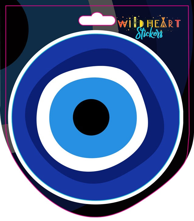 Large Evil Eye Window Sticker