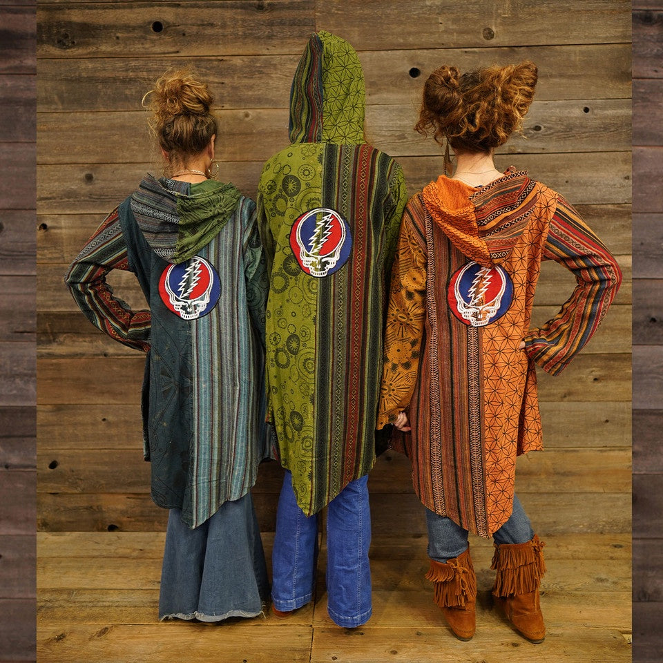 Jayli - Winds Don't Blow Grateful Dead Cotton Hooded Jacket