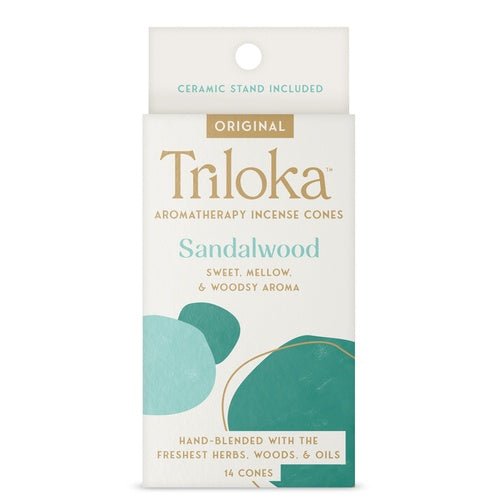 Triloka Sandalwood Incense Cones