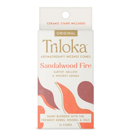 Triloka Sandalwood Fire Incense Cones