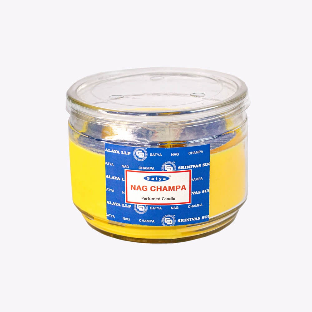 Satya Nag Champa Candle 10oz