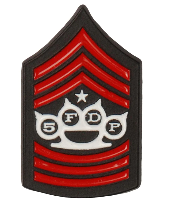 Five Finger Death Punch Shield Pin