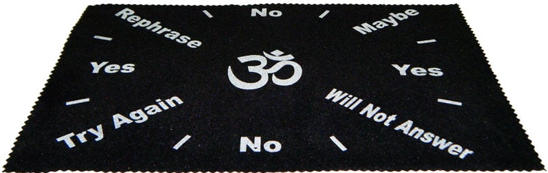 Om Symbol Felt Pendulum Mat 12" x 8"