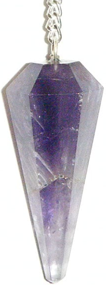 Amethyst Gemstone Pendulum