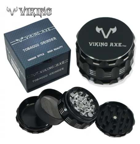 Viking Axe 63mm 4 Piece Diamond Cut Grinder