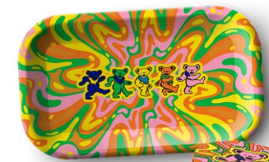 Blazy Susan Grateful Dead Rolling Tray - Dancing Bears #1