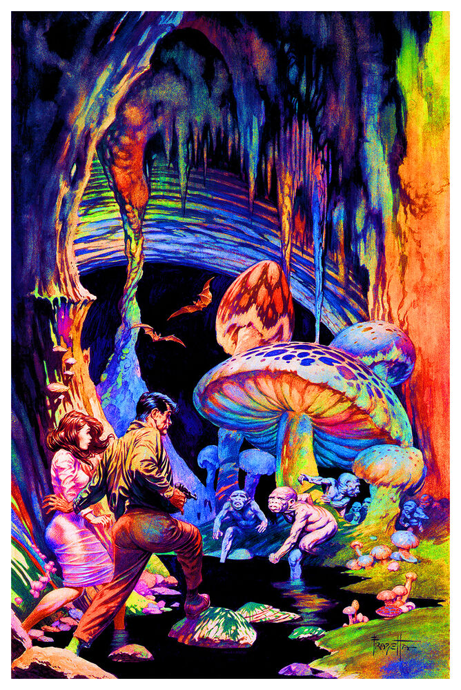 The Secret People Blacklight Poster BL2 C3
