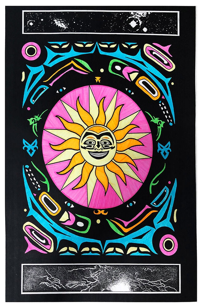 Sun Blacklight Poster- BL1 C8
