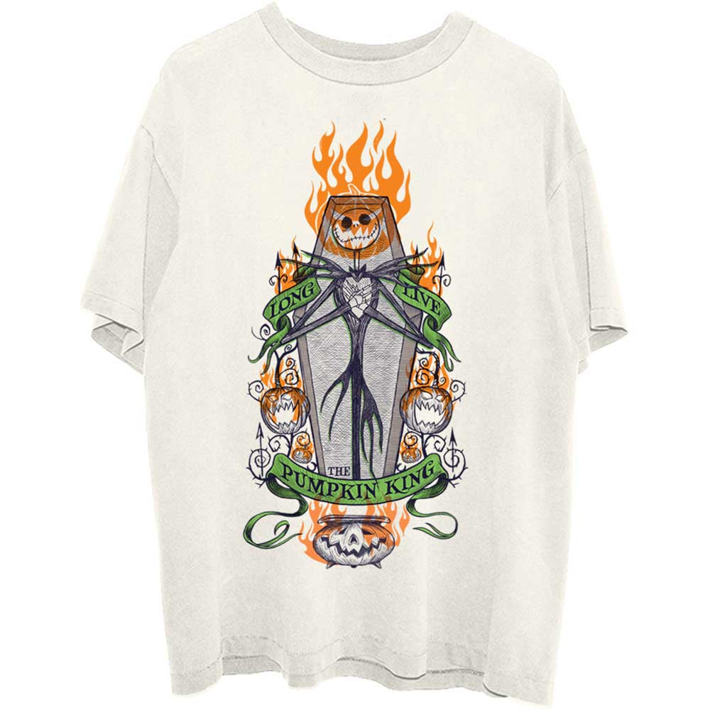 THE NIGHTMARE BEFORE CHRISTMAS ORANGE FLAMES PUMPKIN KING