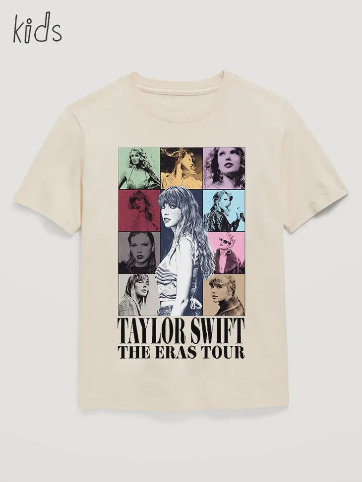 Kids Taylor's Eras Tour Graphic Tee