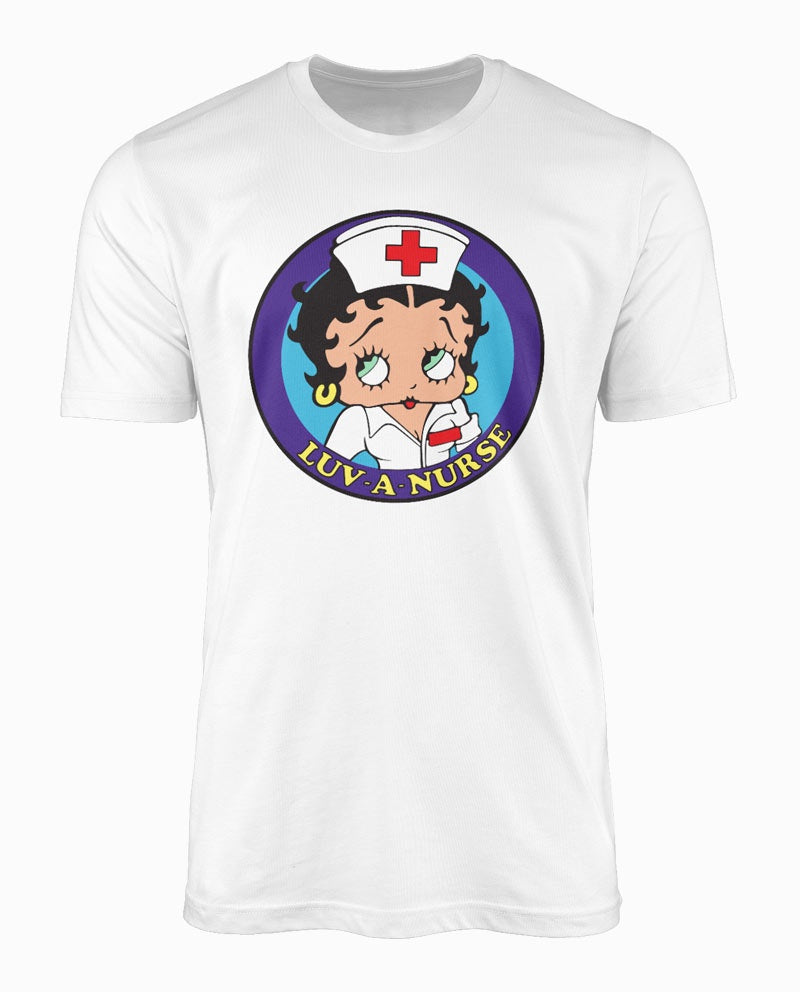 Betty Boop Luv A Nurse T-Shirt