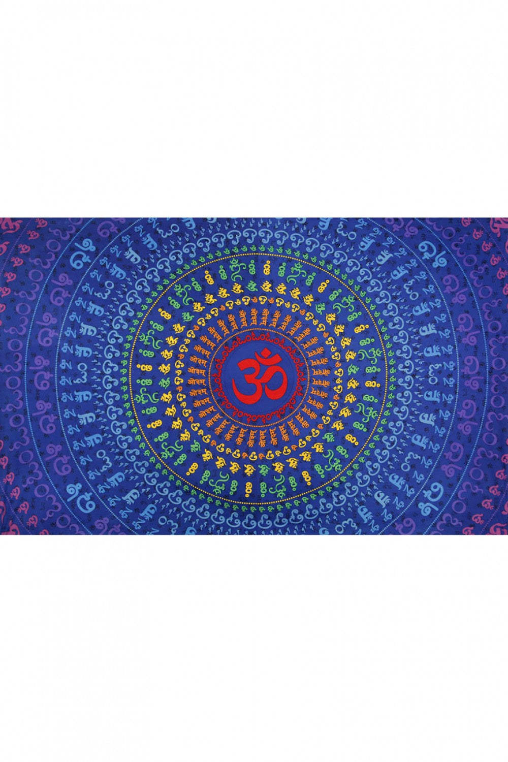 3D Universal Om Tapestry 30x45