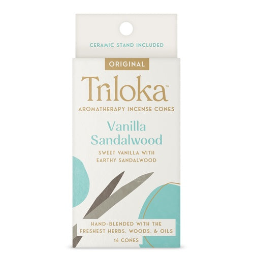 Triloka Vanilla Sandalwood Incense Cones