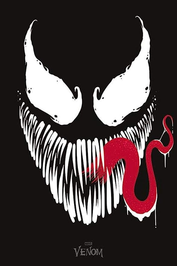 Venom Face Poster