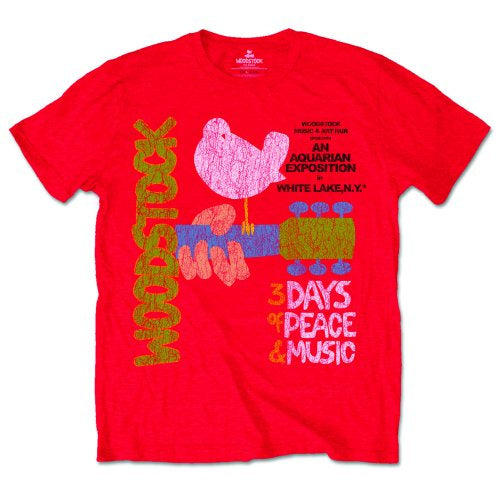 Woodstock Vintage Classic Poster T-Shirt