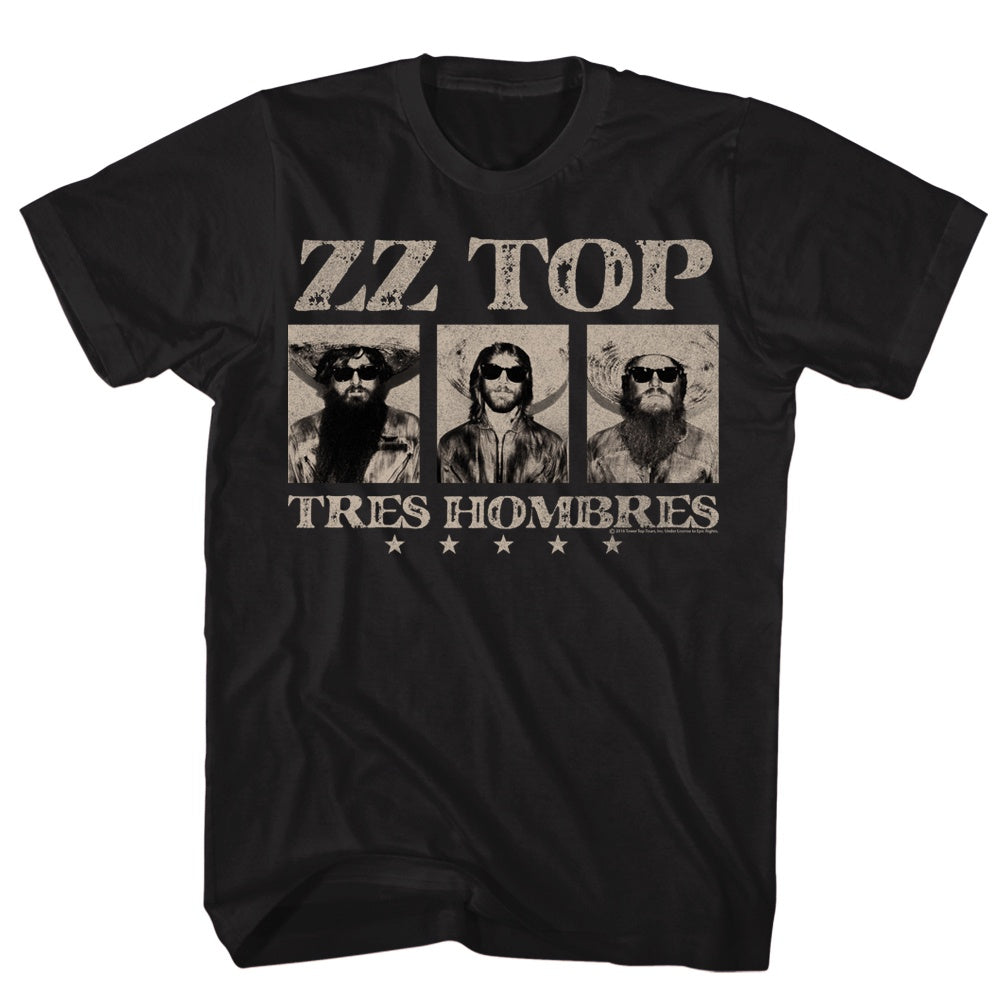 ZZ Top T-Shirt- Tres Hombres- American Classic