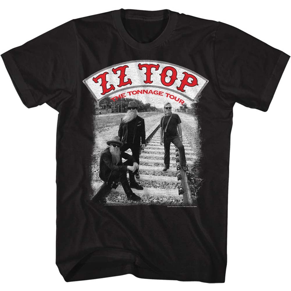 ZZ Top T-Shirt- Tonnage Tour- American Classic