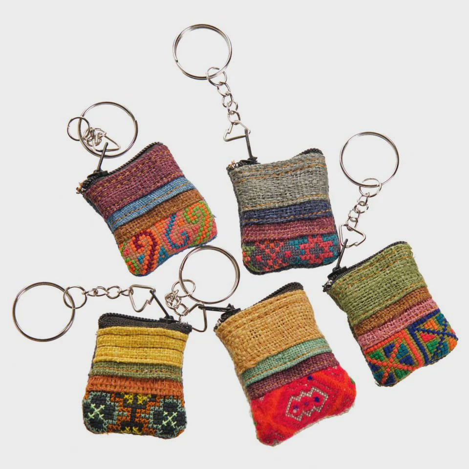 Hmong Pouch Keychain
