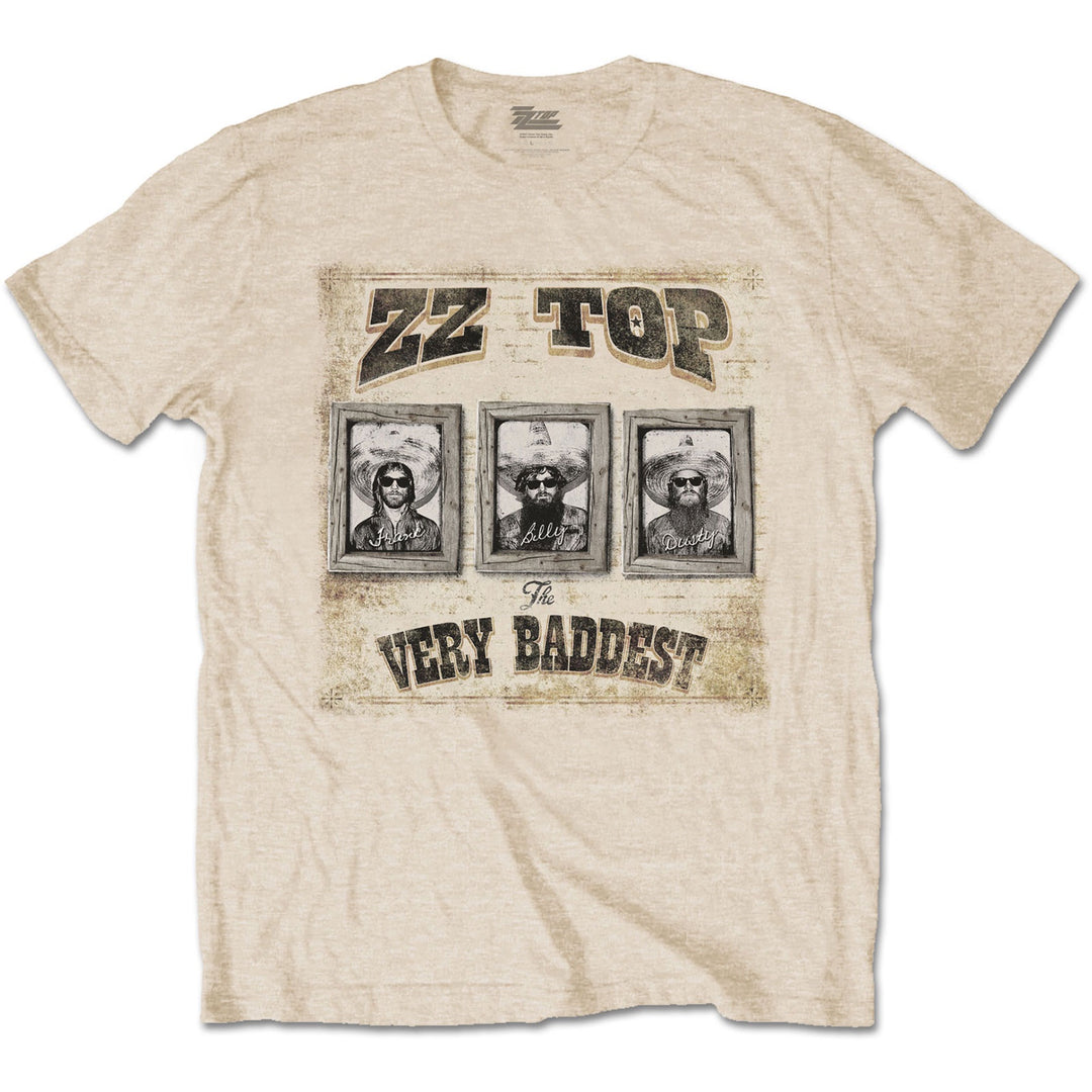ZZ TOP UNISEX T-SHIRT: VERY BADDEST
