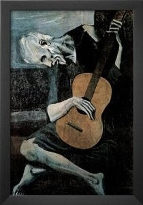 Picasso Old Guitarist Poster