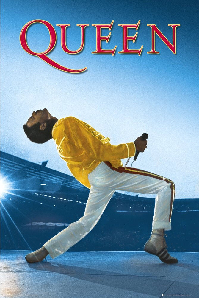 Queen Wembly Poster