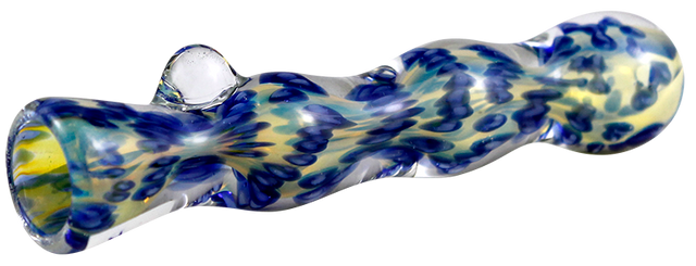 3.5" Bulbous Boo Glass Chillum
