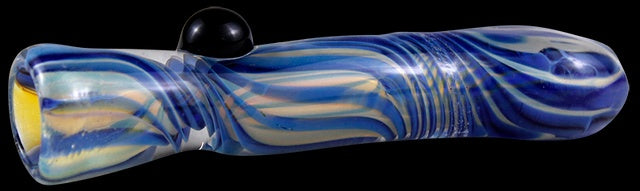 Glass Stripes or Bust 3.5" Chillum GA4054