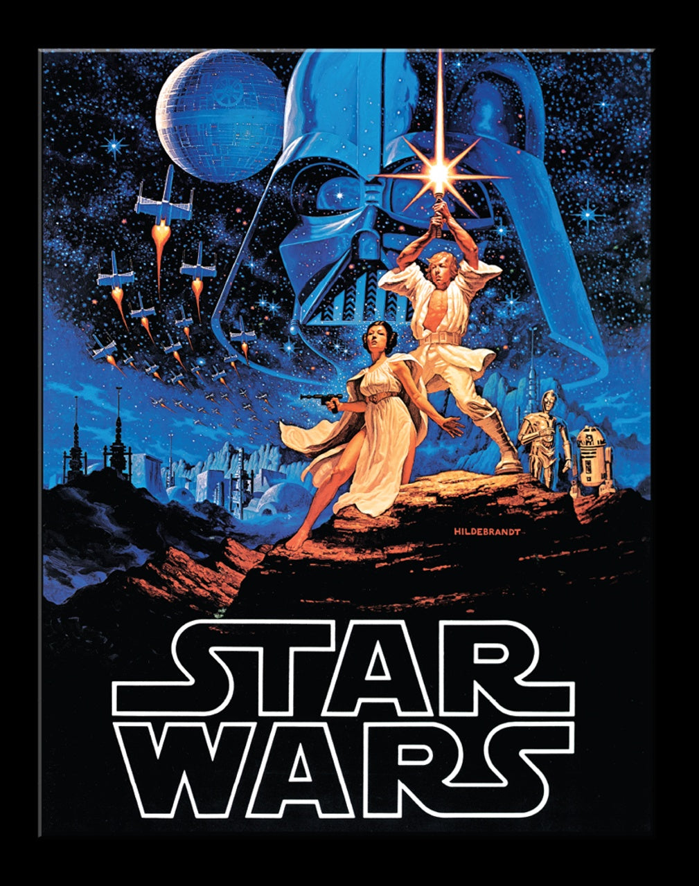 Star Wars Hildebrandt Tin Sign