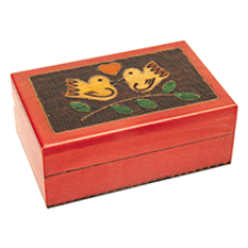 Two Birds Sikorka Wood Box B-14