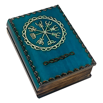 Viking Compass Wood Box