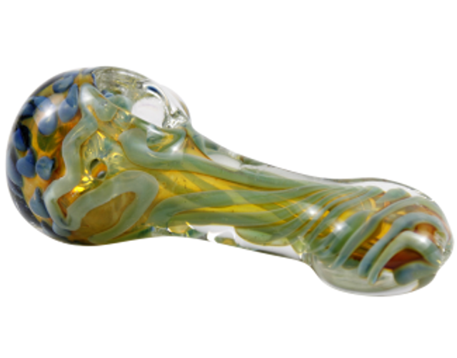 4" Flat Mouth Yaba Daba Doo Glass Pipe