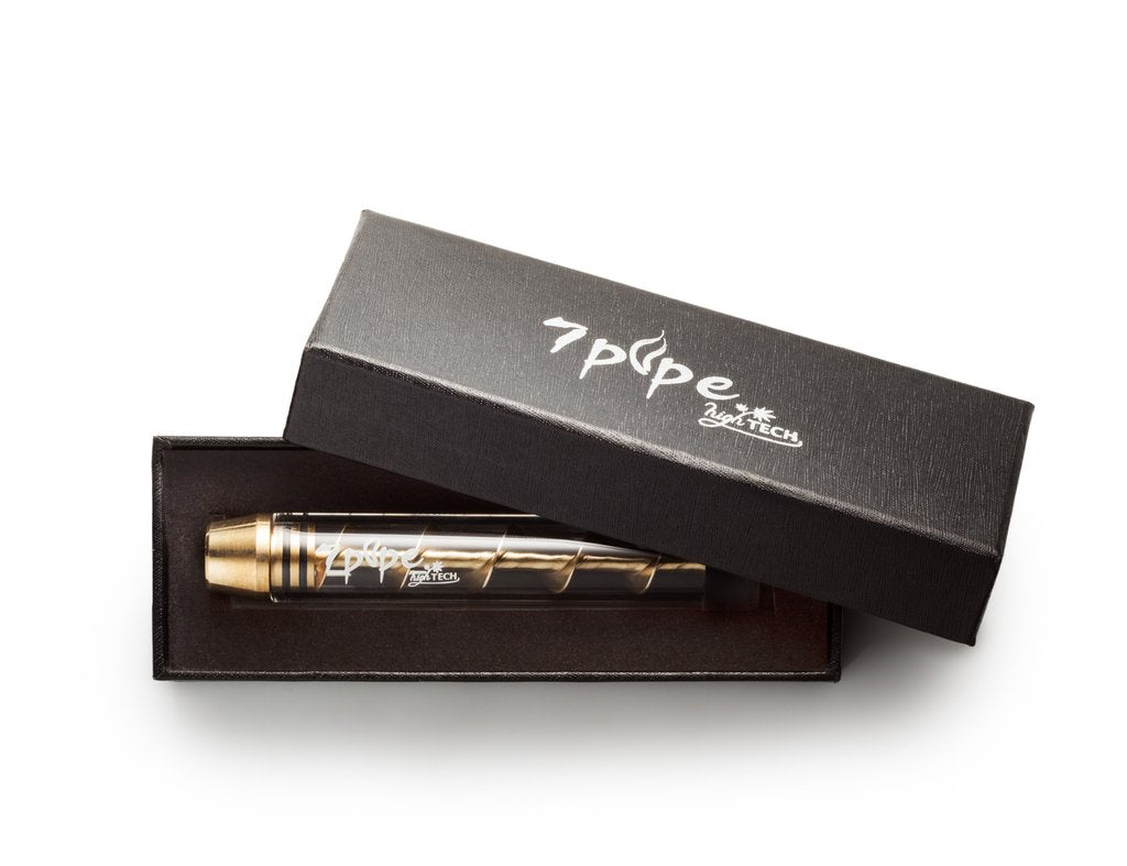 7 Pipe Glass Blunt Zone - Twisty Pipe