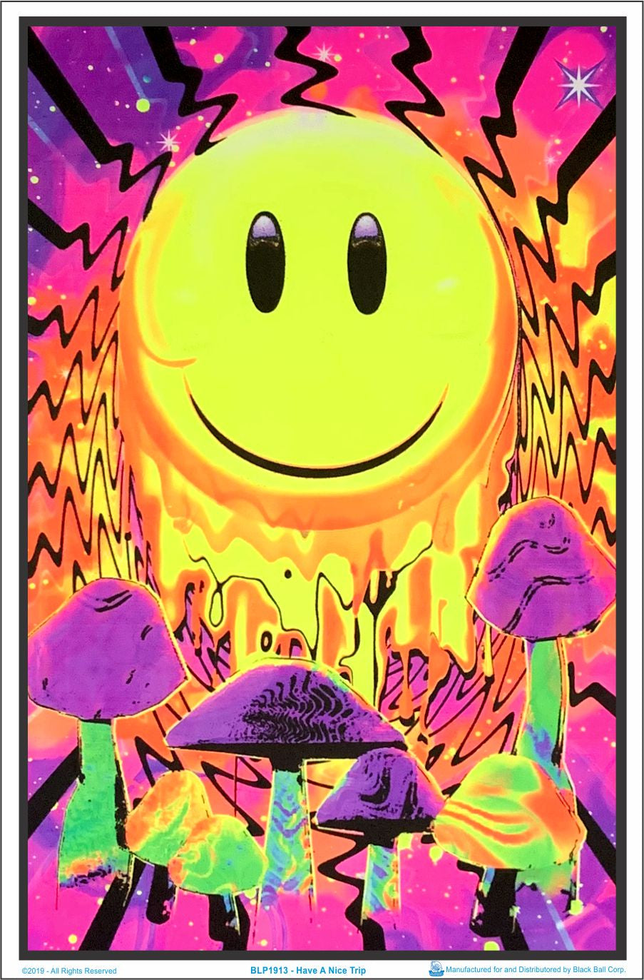 Have a Nice Trip Black Light Poster - BL2A16