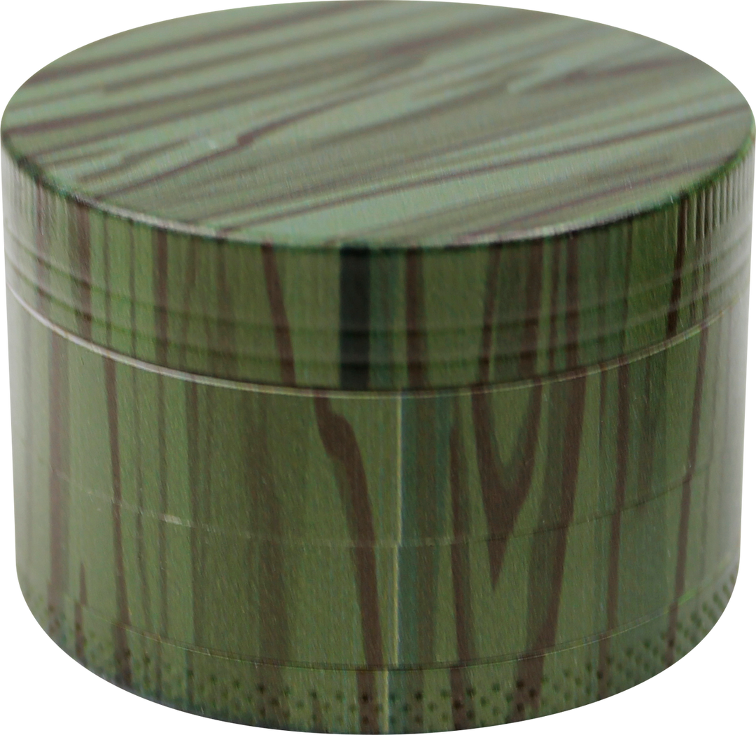 2" Faux Wood Finish Aluminum Grinder