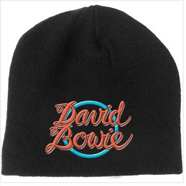 Rock Off - David Bowie '1978 World Tour Logo' Unisex Beanie Hat