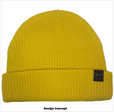 Rock Off - Twenty One Pilots 'Double Bars' Beanie Hat