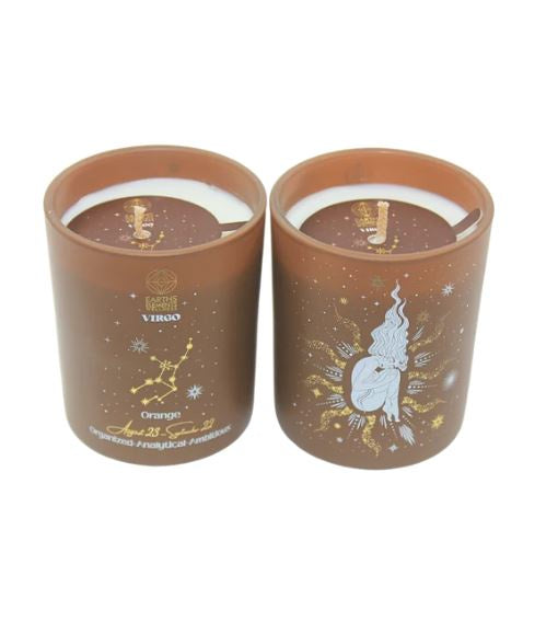 Earths Elements - Virgo Zodiac Candle