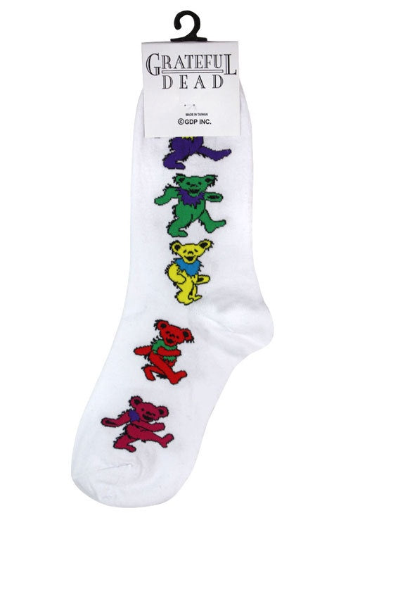 Grateful Dead Dancing Bear Socks (Men 10-13)