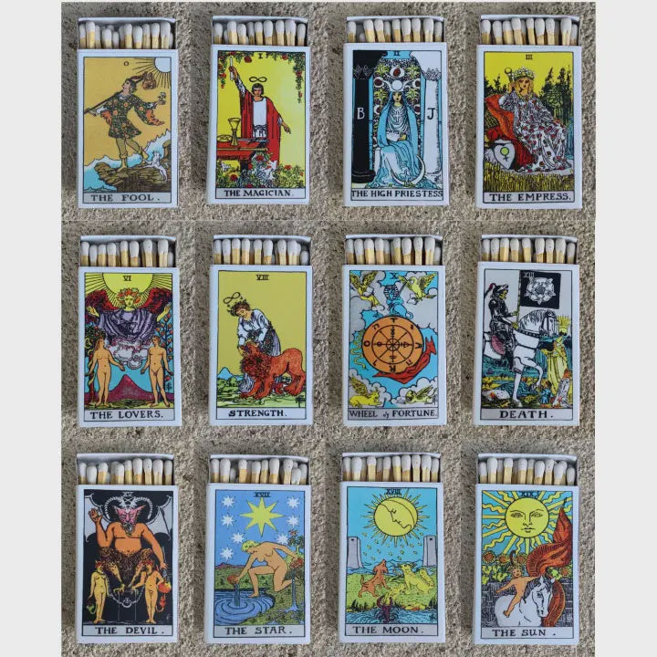 Tarot Card Matchbox
