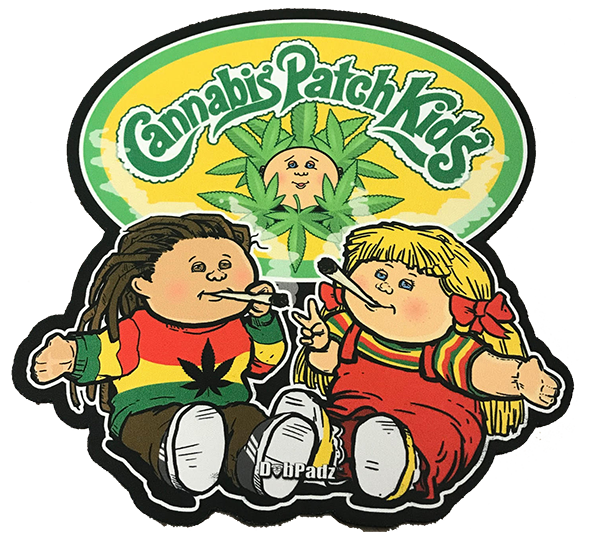 Kill Your Culture - Cannabis Patch Kids Decal Sticker
