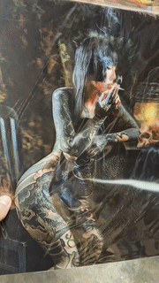 3D Poster - Japanese Tattoo Lady